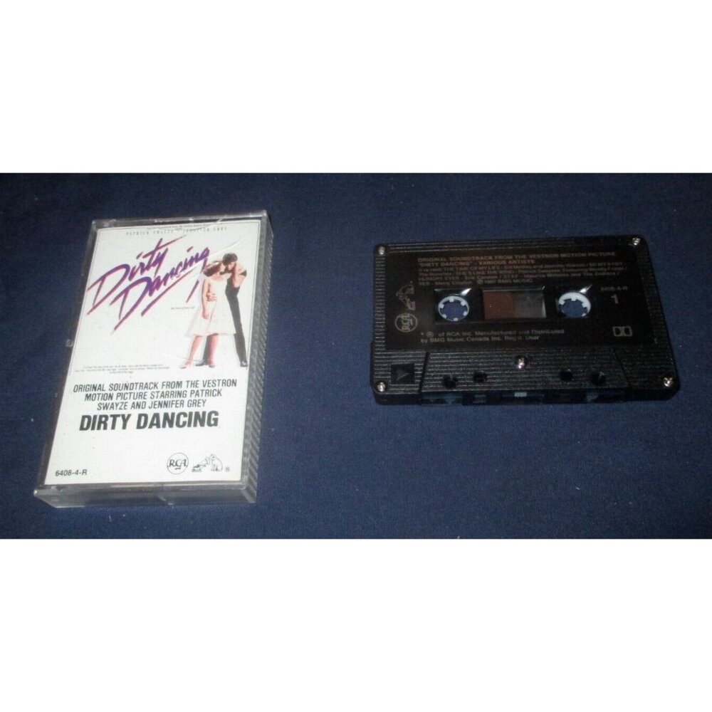 Dirty Dancing the original motion picture on cassette (BMG Music Canada, 198s8)